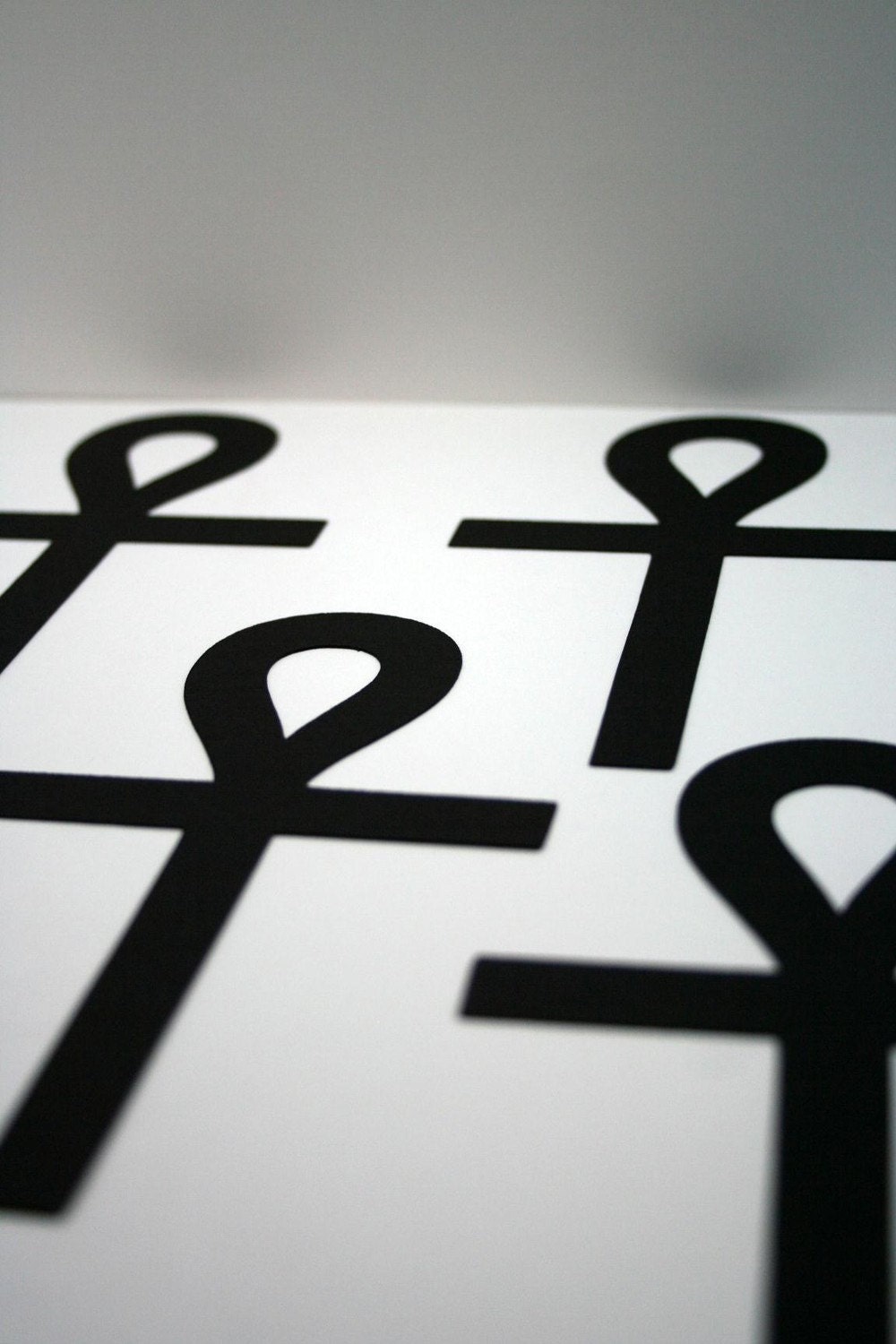 Egyptian Ankh Symbol Die cuts Handmade Embellishments for Scrapbooks, Cardmaking or Framing