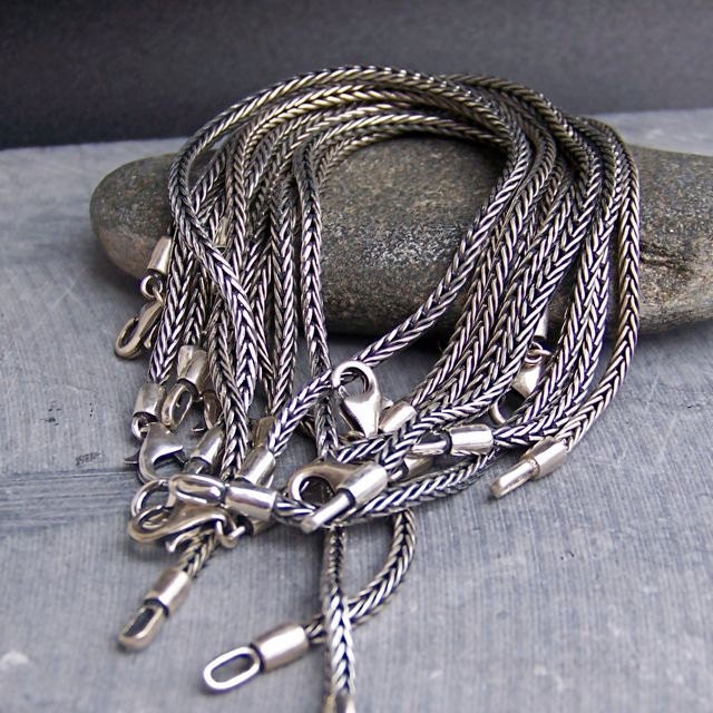 Sterling silver oxidized bracelet 20cm long. For Big hole beads such as pandora, troll etc. Fantastic Price.