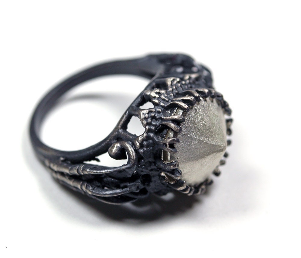 belonging to the darkness. sterling silver.