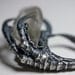 the messenger. crow claw & quartz crystal ring. sterling silver.