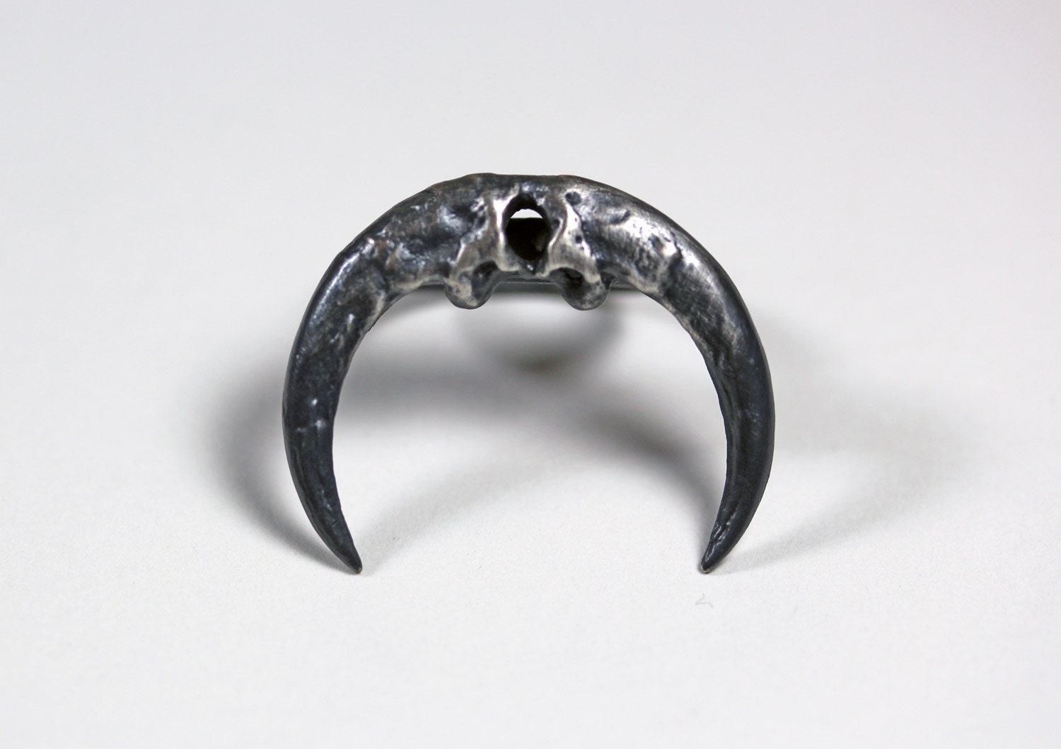 naja ring. owl talon crescent.