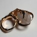 the messenger. crow claw & quartz crystal ring. rose gold vermeil.