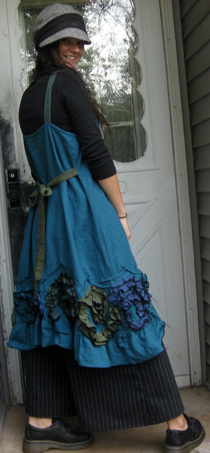 Flouncy Swirl Dress
