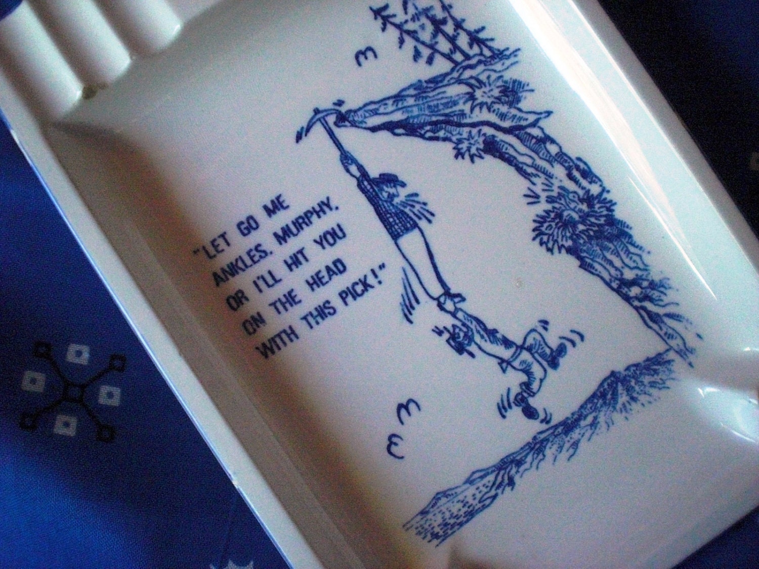 Amusing Vintage Ashtray