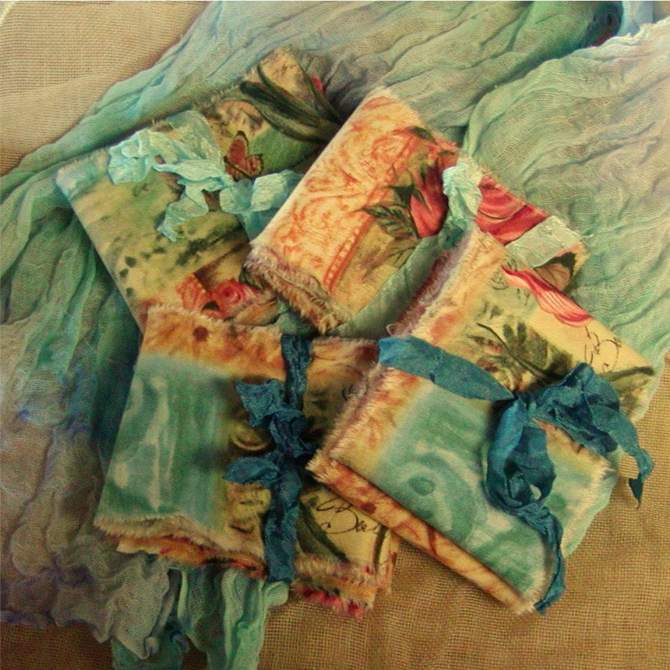 Fleurs Du Printemps - French Trim - Paris Ribbon Trim -  Floral - Paris Postage Mark  - 88 Inches  (0251)