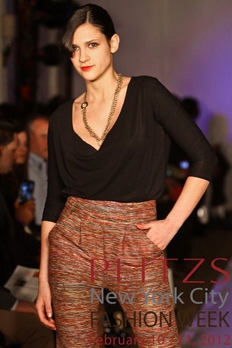 Pretty Birdie's Bamboo and Organic Cotton Drape Blouse