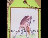 Bella and the Butterfly Card