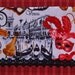 venice venezia masquarade lace red plaid tea towel