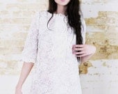 pretty little thing/mini wedding dress
