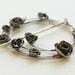 Winter Jewelry - Become Rose Garden Shawl Brooch - Pin FREE SHIPPING