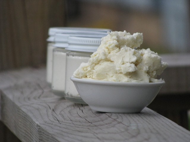 BODY BUTTER - All Natural - Whipped Shea and Cocoa Butter