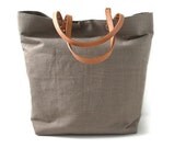 Tote Bag, Beach Bag, Linen Tote Bag, Linen Purse,Casual Tote Bag for Women, Market Tote, Simple Tote Bag