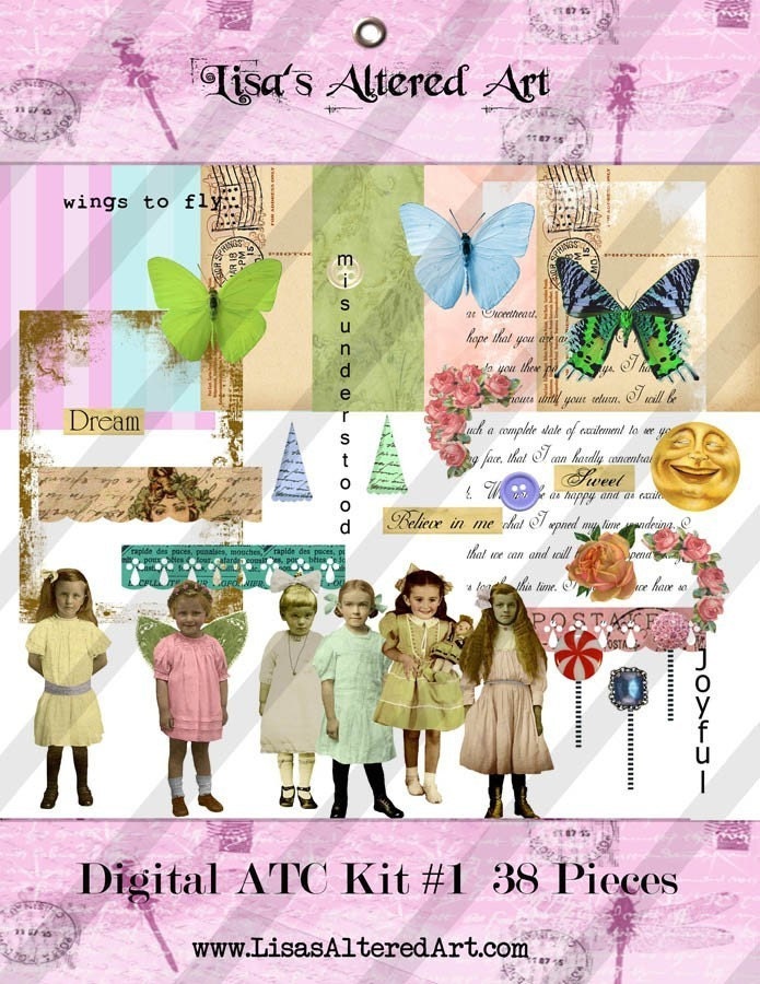 Digital Kit-Digi Kids No.1 -For Digital Art