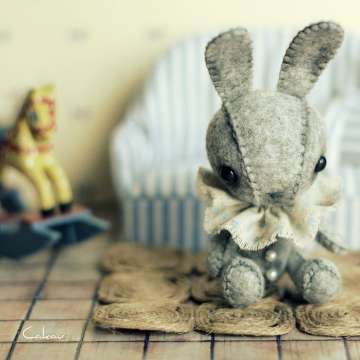 Little grey Pierrot