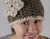 Oatmeal and Latte Headwrap/ Ear Warmer/ Headband