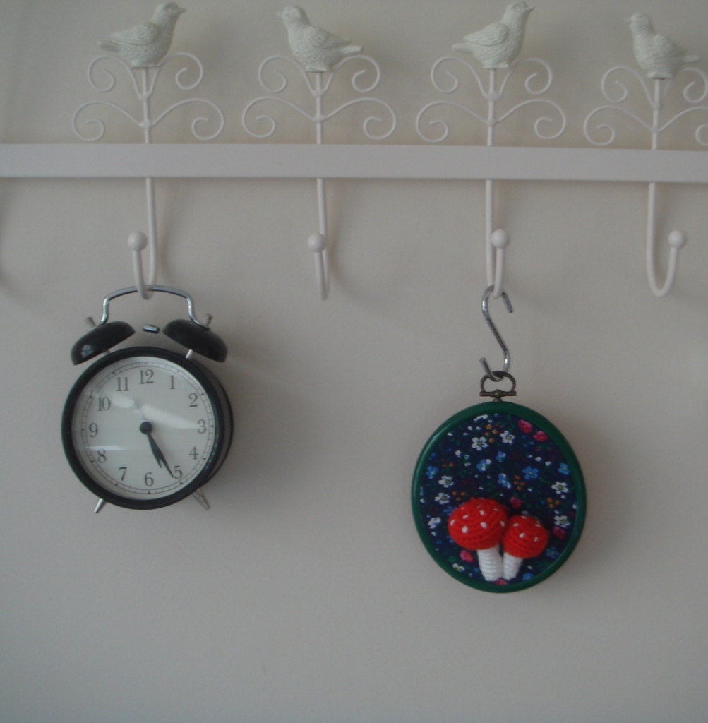 Spring Mushrooms  Wall Decoration Ornament