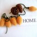 christmas light bulb garland -set of 5 gift wrap