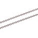 Solid Copper Chain 36 Inches Antique Aged Copper Delicate Fine Cable Chain (FSCC7)