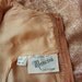 Vintage 60s Dress/ 1960s Burnt Sienna Sparkle Dress / Vintage Dress