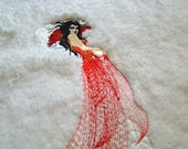 Vampire Woman towel home decor