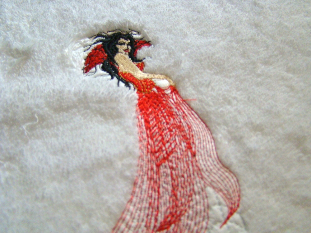 Vampire Woman towel home decor