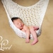 Baby Hammock Photography Prop Sling Cocoon Hanging Pod Wrap In Unisex Neutral Cream