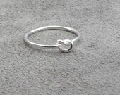 Silver Knot Ring - Lets Tie The Knot - SALE was 28.00
