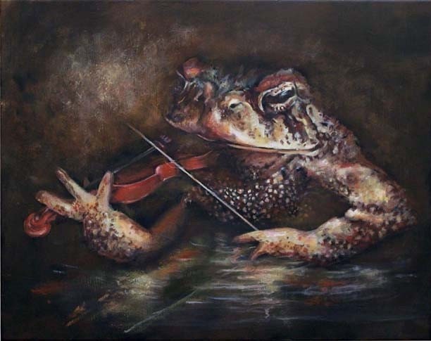 Violin Toad     digital print