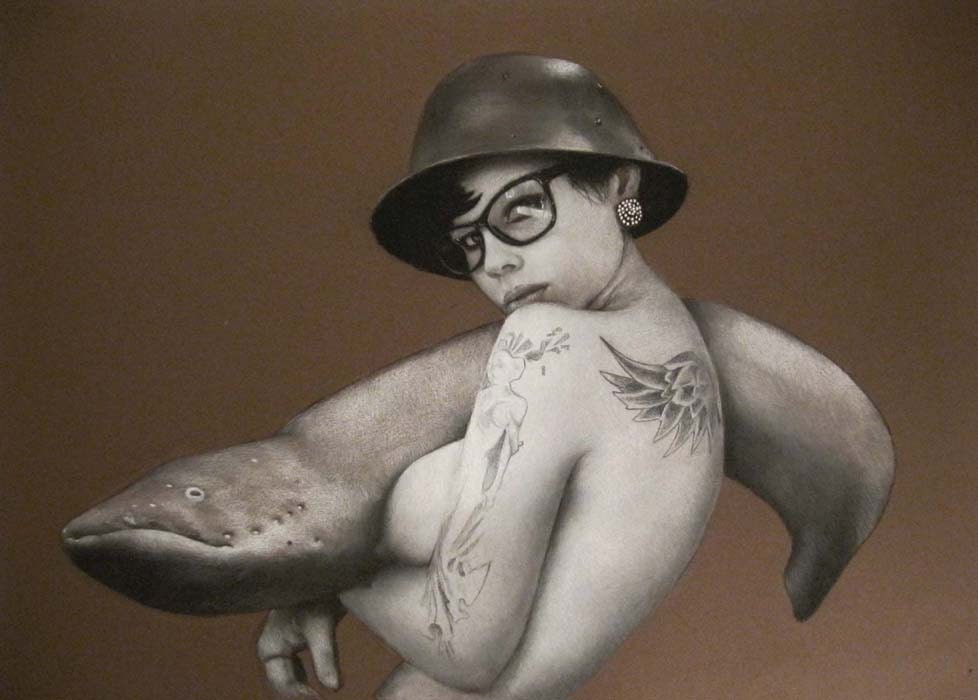 The Eel   signed print