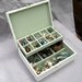 WOODEN JEWELRY BOX Creamy-Dreamy  "Shabby Chic"