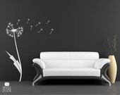 Dandelion Wall Decal - Vinyl Wall Stickers Art Graphics