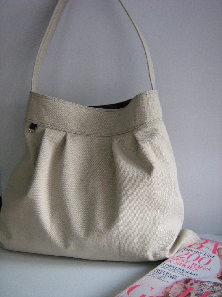 NEW market bag in beige