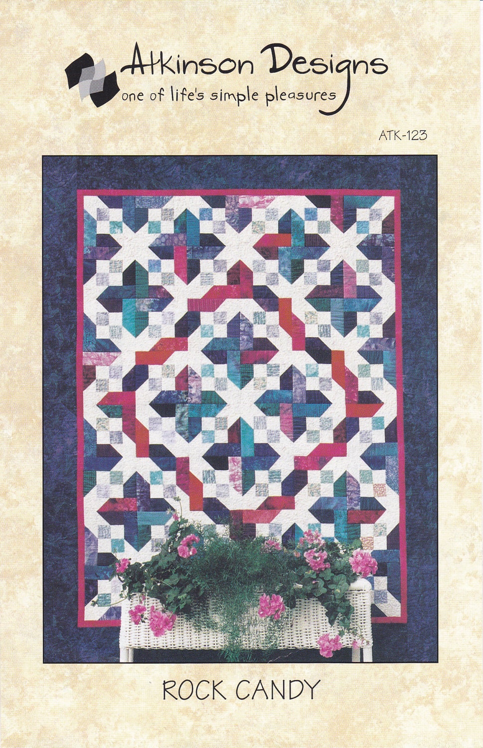 Rock Candy Quilt Pattern by Atkinson Designs by cedarpointdesigns