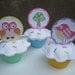 Enchanted Forest  Set of 12 cupcake toppers