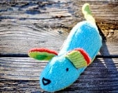 Baby Rattle Eco Bamboo Mouse