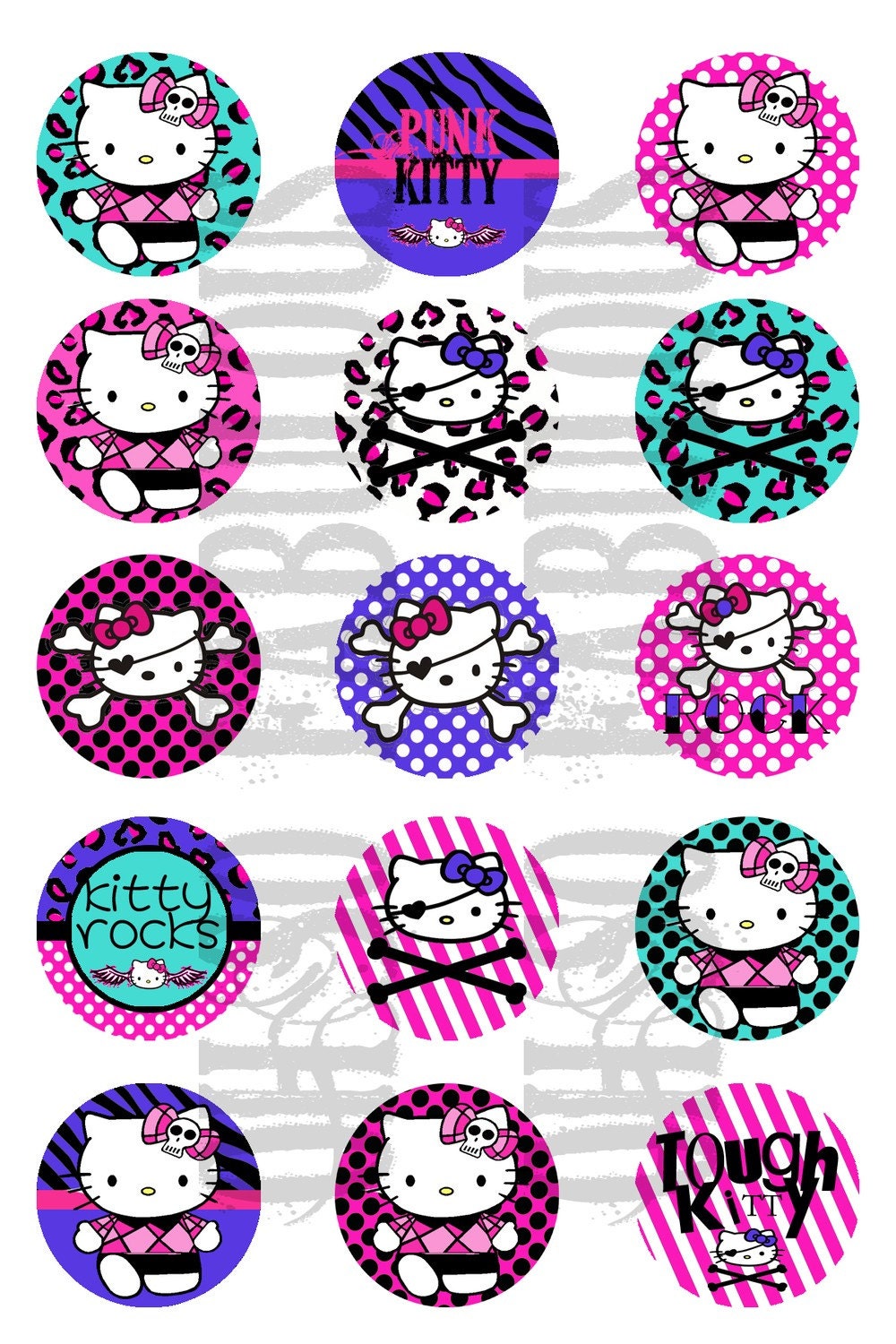 Rocker Hello Kitty