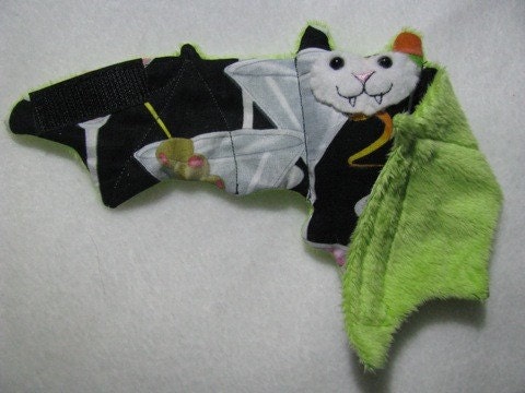 Green Martini Cocktail Bat Cup Sleeve, Coffee Cozy, Stuffed Animal