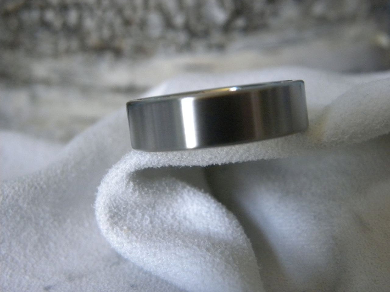 Titanium Ring Wedding Band Classic Style Satin Finish
