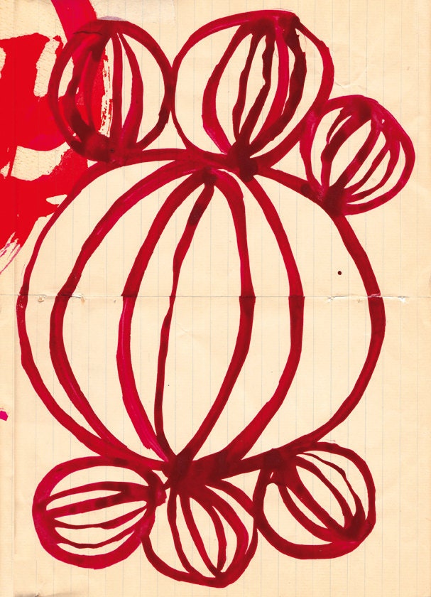 geometric love no.1 art print