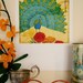 peacock instinct fine art print - a Sweet William illustration on archival paper.