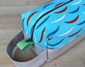 Blue Wave LG CA Roll  (toiletries or carry-all bag)