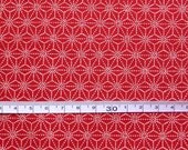 Japanese Fabric - Traditional Stars (Asanoha - Hemp-leaf design that looks like stars)
