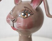 Bunny Rabbit Doll - OOAK Primitive Folk Art - Easter