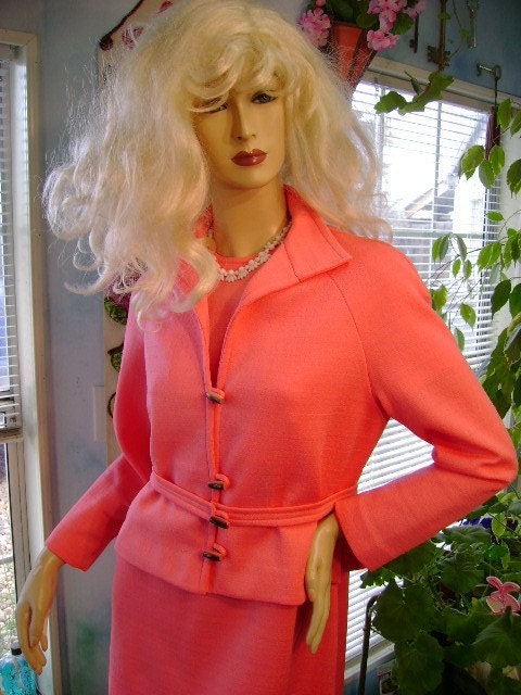 vintage 60s 70s berkeley dress suit two piece sather gate