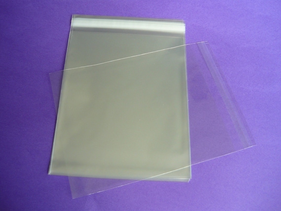 25 Clear Resealable Plastic Envelopes\Bags 9 x 12 Acid Free