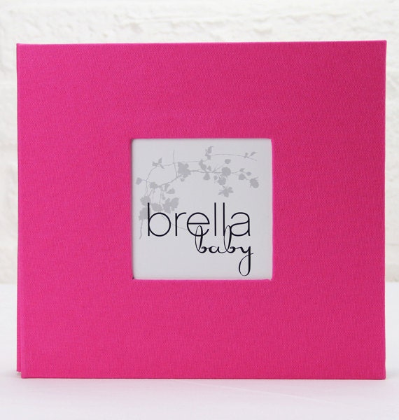 Modern Baby Memory Book (LUCY in Pink)
