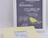 Modern Baby Memory Book and Art Print Bundle (CHOOSE YOUR OWN Combo)