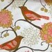 Custom Listing for Birdshaveflowers - Valori Wells for Free Spirit - Nest - Bird Paisley Scarlet - 6 Yard