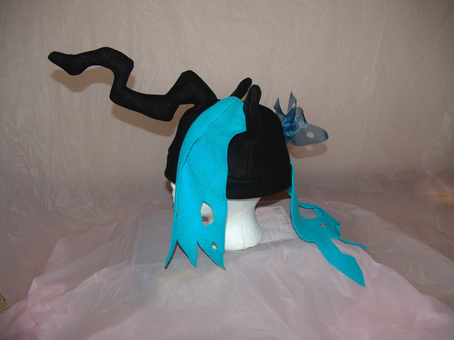 My Little Pony QUEEN CHRYSALIS Fleece Hat Alicorn Friendship is Magic MLP FiM Changling
