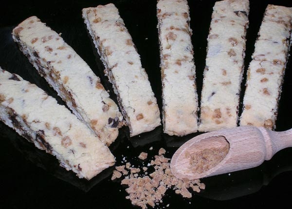 Chocolate Chip and Toffee Biscotti Cookies 1 Dozen